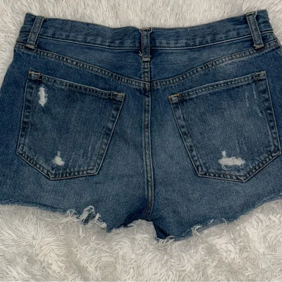 We The Free Blue Jean Shorts - Picture 3 of 3